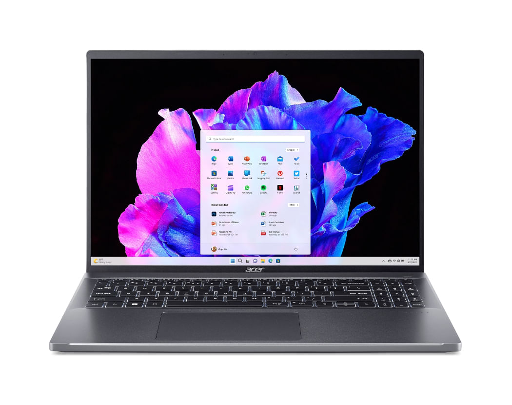 Acer Swift SFG16-71-78CN Intel Core i7 i7-1355U Computer portatile 40,6 cm (16") 3.2K 16 GB LPDDR5-SDRAM 512 GB SSD Wi-Fi 6 (802.11ax) Windows 11 Ho