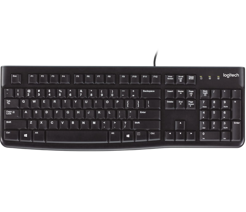 Logitech Keyboard K120 for Business tastiera USB Slovacco Nero