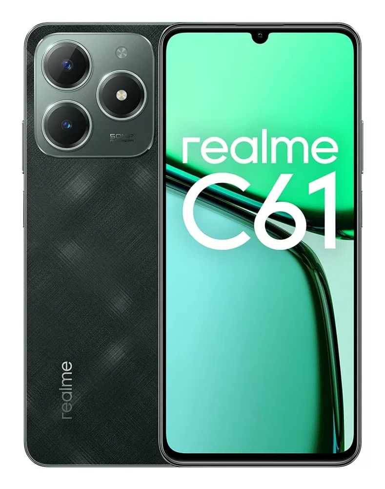 realme C 61 17,1 cm (6.74") Doppia SIM Android 14 4G USB tipo-C 6 GB 128 GB 5000 mAh Verde
