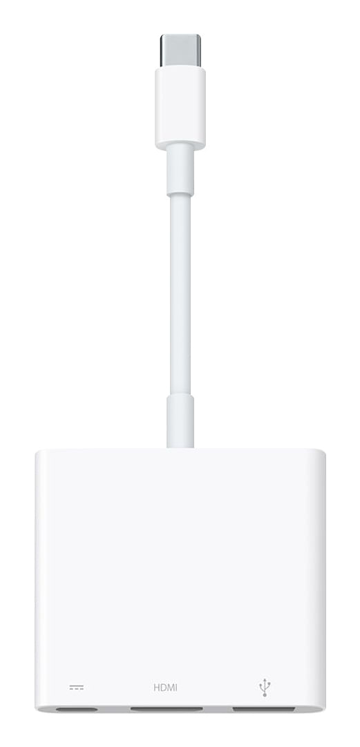 Apple Adattatore Multiporta da USB?C ad AV Digitale ??????? Apple MW5M3ZM/A hub di interfaccia USB tipo-C Bianco