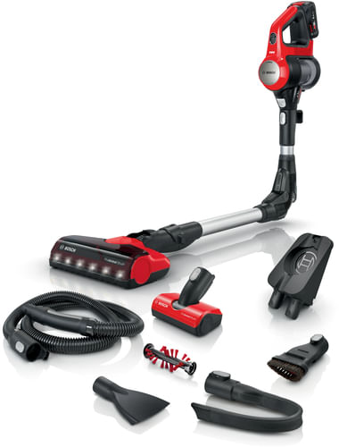 Bosch BCS711PET Scopa Elettrica senza Filo Aspirapolvere senza Sacco Snodabile Bosch BCS711PET Scopa elettrica ricaricabile Unlimited 7 ProAnimal Ross