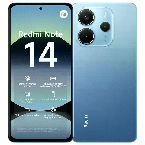 Xiaomi Redmi Note 14 16,9 cm (6.67") Dual SIM ibrida 4G USB tipo-C 8 GB 256 GB 5500 mAh Blu