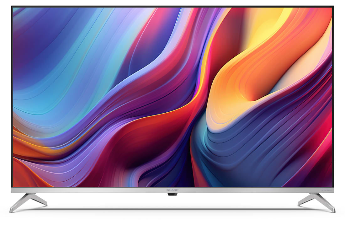 Sharp 43GP6265 Smart TV 43 Pollici Risoluzione 4K Ultra HD Display QLED Sistema Google TV colore Nero Sharp 43GP6265E TV 109,2 cm (43") 4K Ultra HD Sm