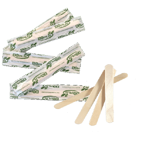 DOPLA 50 Palette in legno imbustate singolarmente 9cm Dopla Green