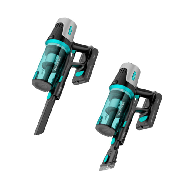 Cecotec A01_EU01_102266 scopa elettrica Aspirapolvere verticale Batteria Ciclonico Senza sacchetto 0,6 L 215 W Nero, Blu