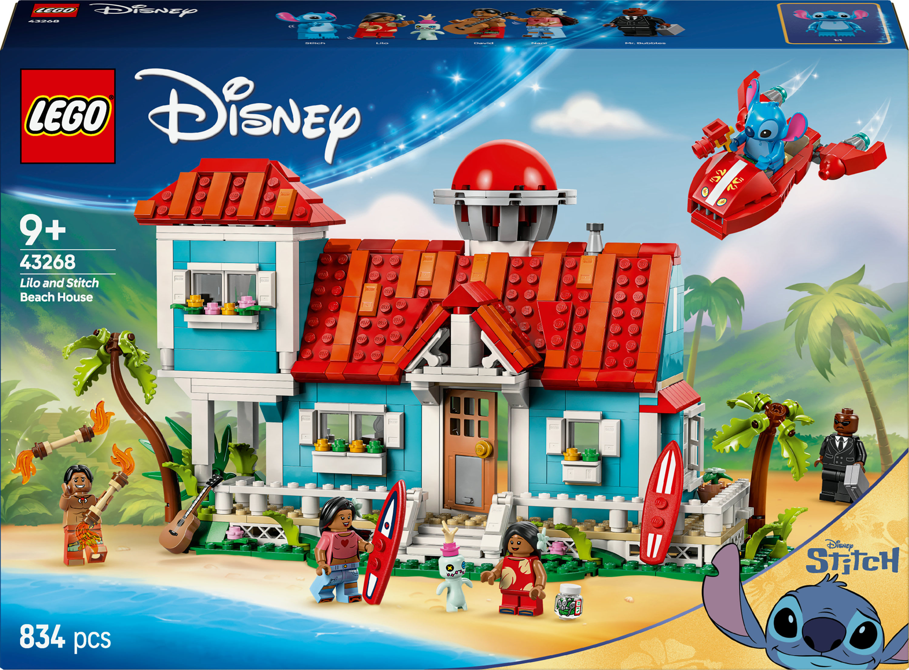 LEGO Disney Classic Casa sulla spiaggia di Lilo e Stitch LEGO Casa sulla spiaggia di Lilo e Stitch
