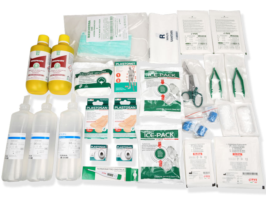 Pvs GIMA 34189 kit per il pronto intervento Kit di pronto soccorso industriale GIMA 34189 kit per il pronto intervento Kit di pronto soccorso industri