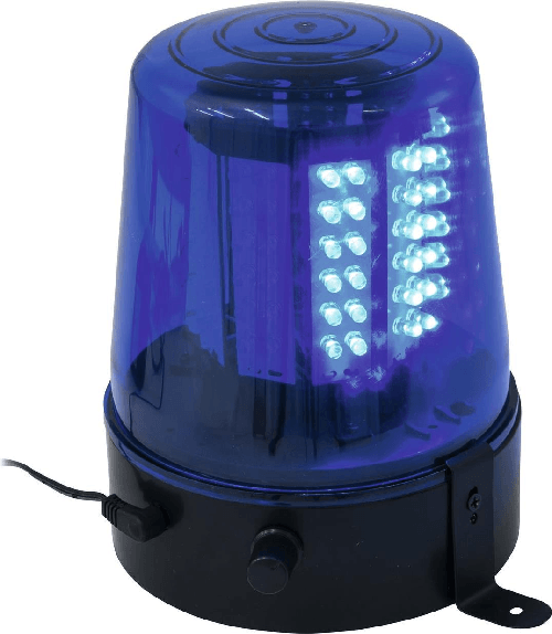 EUROLITE LED Polizeilicht 108 LEDs blau classics 4 W Blau Anzahl Leuchtmittel (51931472)