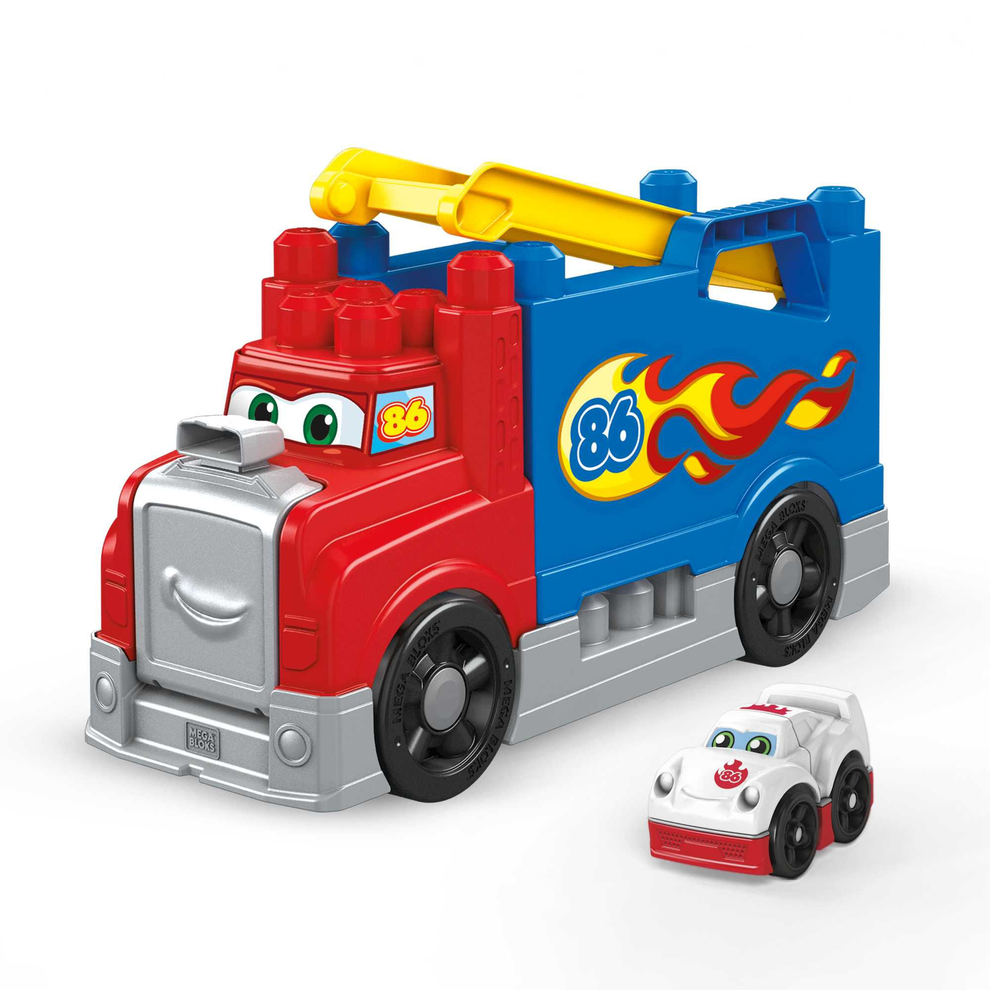 Mega Bloks FVJ01 - Auto Treno Monta E Sfreccia MEGA BLOKS Auto treno monta e sfreccia