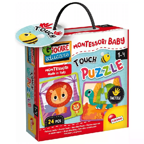 Lisciani Prescolare Montessory Baby Puzzle Touch Lisciani Montessori Baby Touch Puzzle