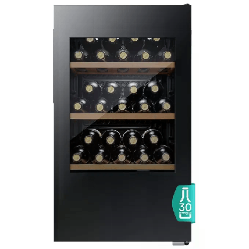 Hisense RW12D4NWG0 cantina vino Cantinetta vino con compressore Libera installazione Nero 30 bottiglia/bottiglie