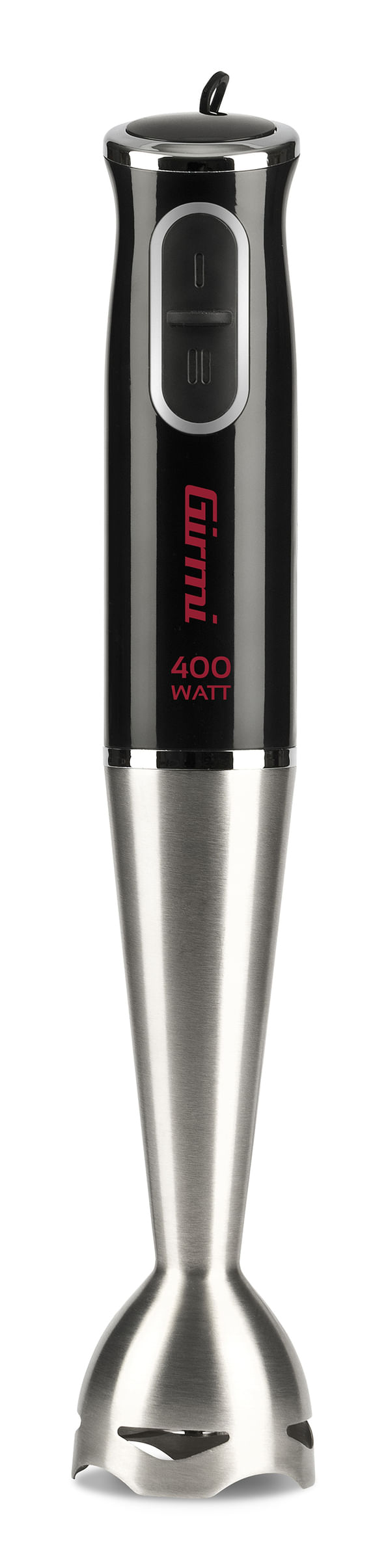 Girmi MX0300 frullatore Frullatore ad immersione 400 W Nero, Acciaio inox