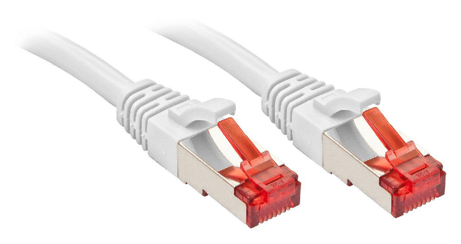 Lindy Cat.6 S/FTP 3m cavo di rete Bianco Cat6 S/FTP [S-STP] (Cat.6 S/Ftp 3M Networking - Cable White Cat6 S/Ftp - [S-Stp Lindy Cat.6 S/FTP 3m cavo di