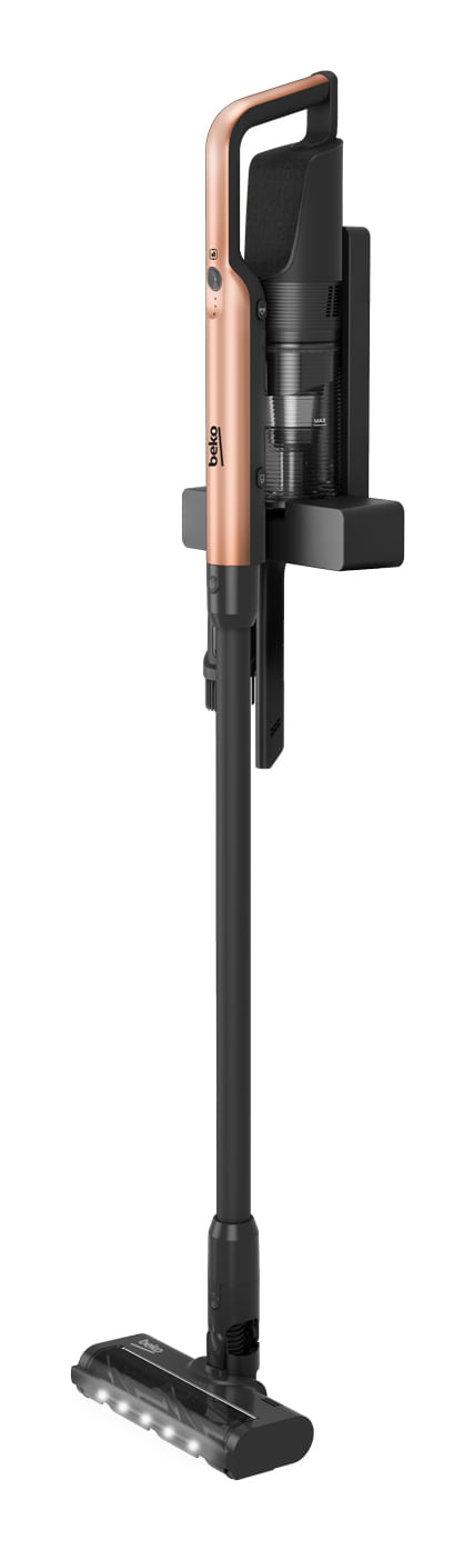 Beko VRT 65421 VC Scopa Elettrica senza Filo Aspirapolvere senza Sacco Potenza 250 Watt colore Nero e Bronzo Beko VRT 65421 VC Aspirapolvere elettrica