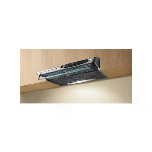 Elica Concorde WH-F-60 - Cappa sottopensile aspirante 60 cm, 250 m³-h, Classe D, 59 dB, Comandi meccanici, 2 velocita' Elica Concorde SE WH/F/60 Semin