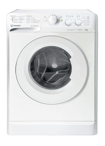 Indesit MTWC 71296 W IT Lavatrice 7 Kg Classe A Profondita' 54 cm Centrifuga 1200 giri Motore Inverter colore Bianco Indesit MTWC 71296 W IT lavatrice