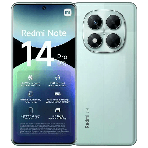 Xiaomi Redmi Note 14 Pro 5G 16,9 cm (6.67") Doppia SIM USB tipo-C 8 GB 256 GB 5110 mAh Verde