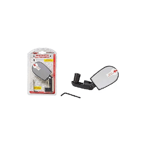 Rhutten Specchio Retrovisore per Manubrio Attacco sulla Manopola Rhütten 263548 ricambio e accessorio per biciclette Specchio