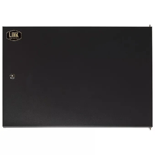 Link porta chiusa in metallo pieno con serratura per armadio Link 9u lk1909unf nero Link Accessori LKDOOR9UEN porta accessori