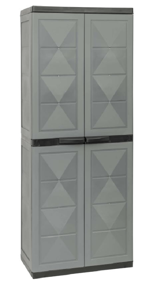 Trioplast Armadio alto da esterno Basic line con 3 ripiani