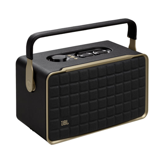 JBL Authentics 300 - Altoparlante Bluetooth Retrò con Wi-Fi e Assistente Vocale JBL Authentics 300 Nero 100 W