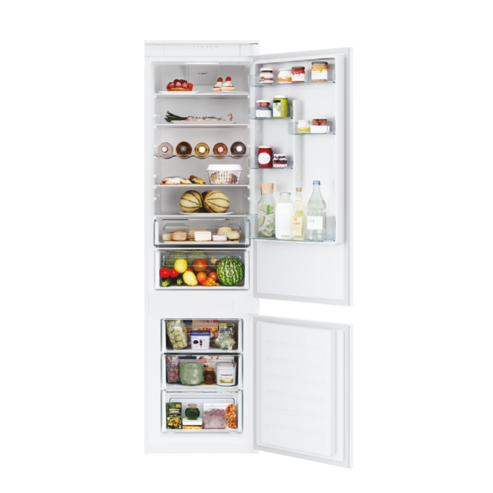 Haier Frigorifero Combinato Haier CBL5519EVW - 294 Litri, Classe Energetica E Candy Fresco CBL5519EVW Da incasso 294 L E Bianco