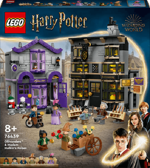 Lego Olivander e Madama McClan: Abiti per tutte le occasioni - Lego Harry Potter 76439 LEGO Olivander e Madama McClan: Abiti per tutte le occasioni