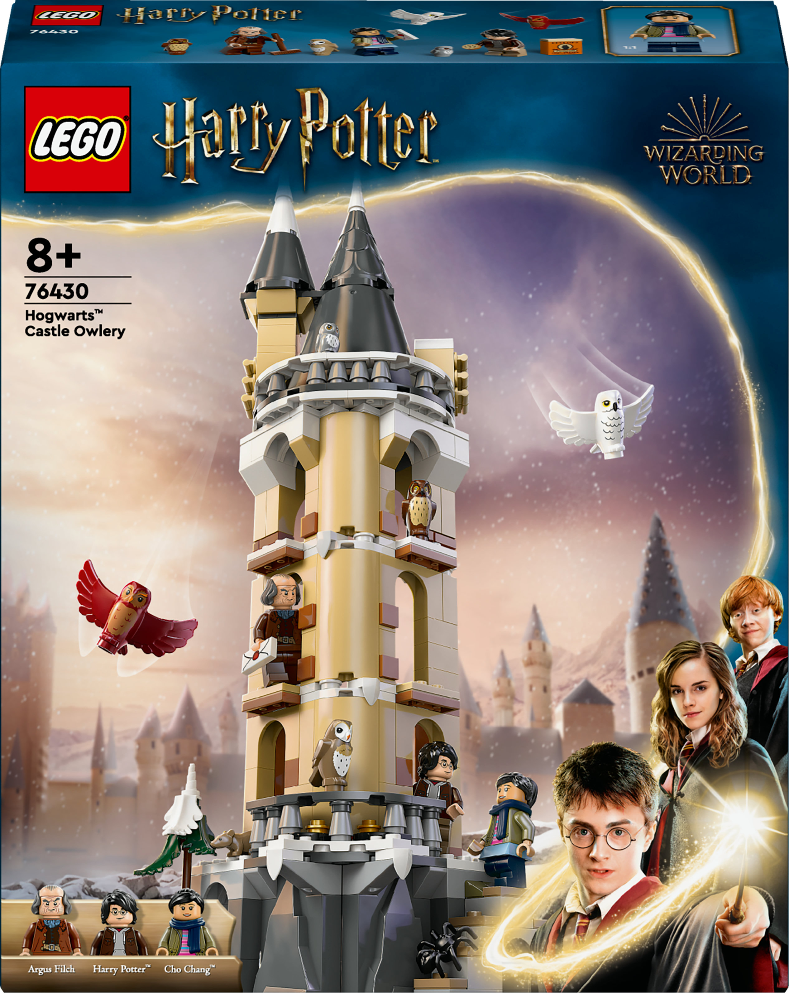 LEGO Harry Potter Guferia del Castello di Hogwarts - Set di Gioco con Minifigure e Gufi LEGO Guferia del Castello di Hogwarts