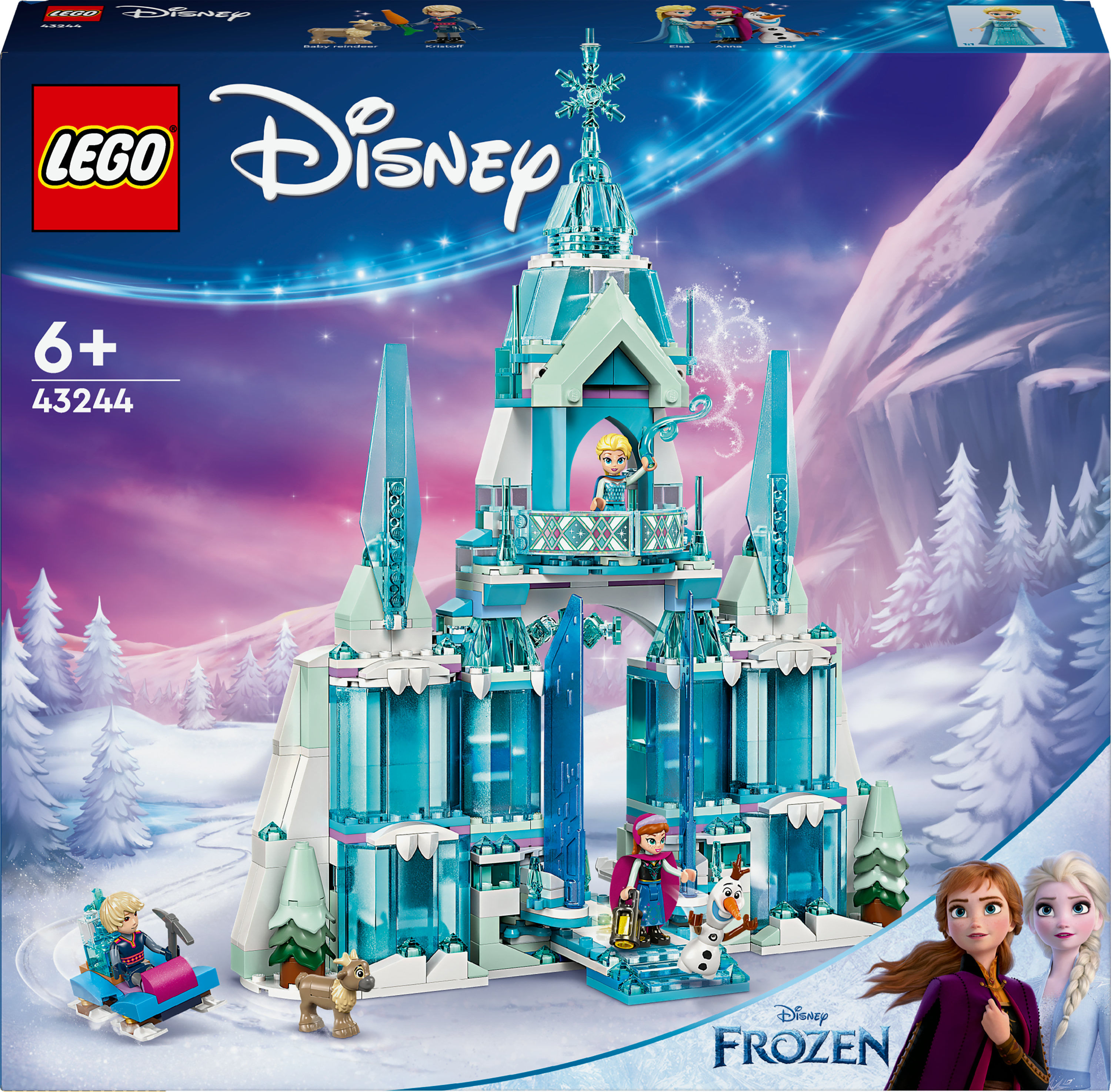 LEGO Disney - Palazzo di Ghiaccio di Elsa con Personaggi LEGO Il Palazzo di ghiaccio di Elsa