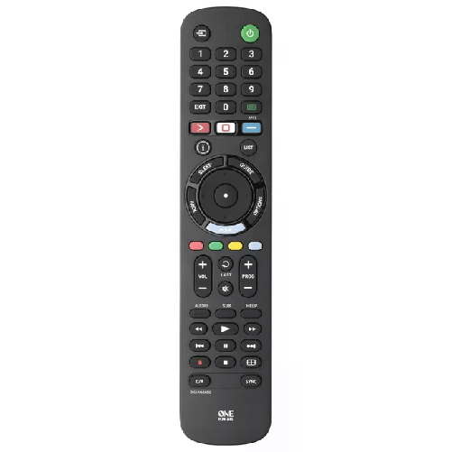 One For All TV Replacement Remotes URC 4912 telecomando IR Wireless Pulsanti
