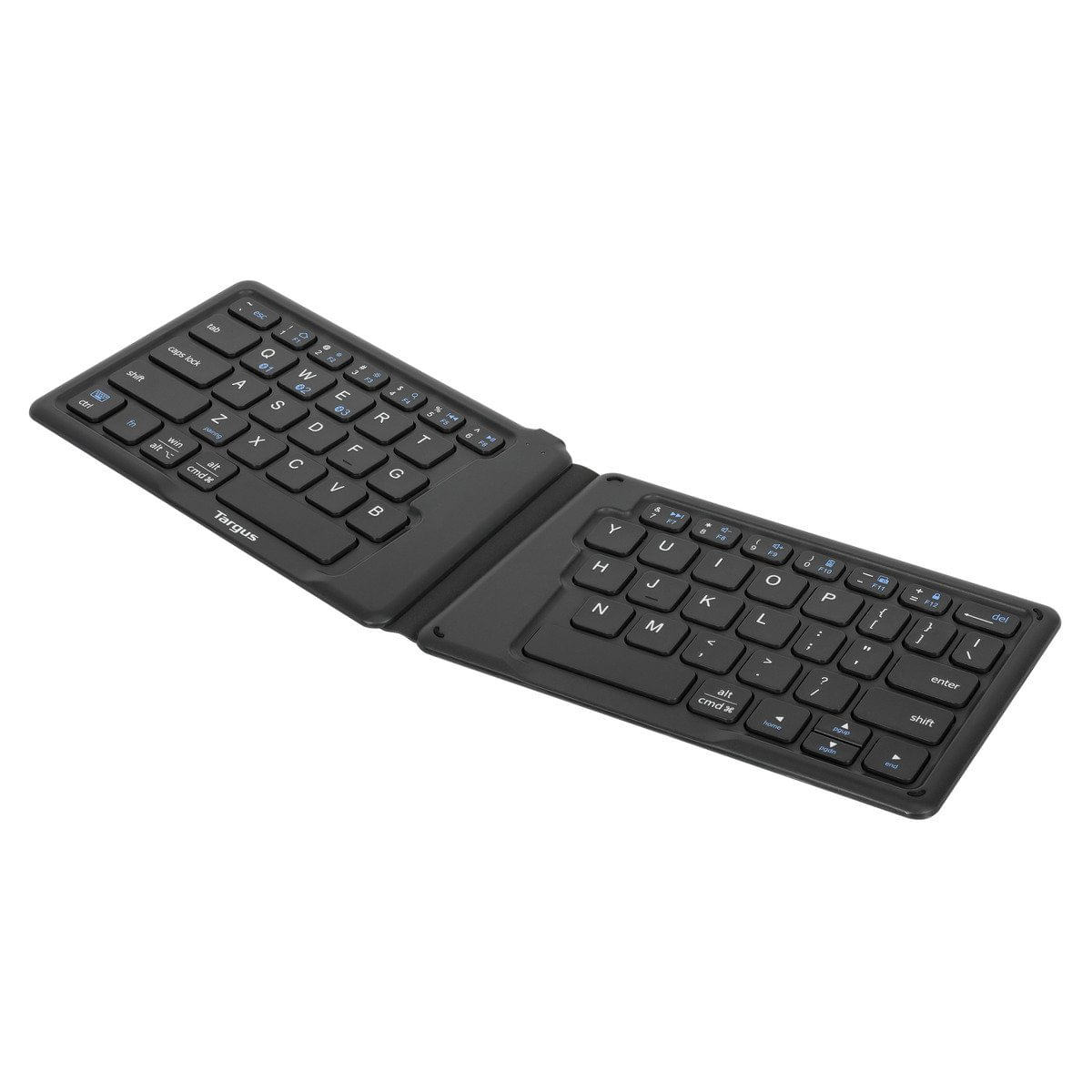 Targus AKF003UK tastiera Bluetooth QWERTY Inglese UK Nero (TARGUS ANTI MICROBIAL FOLDING - ERGONOMIC TABLET KEYBOARD - U Targus AKF003UK tastiera Univ
