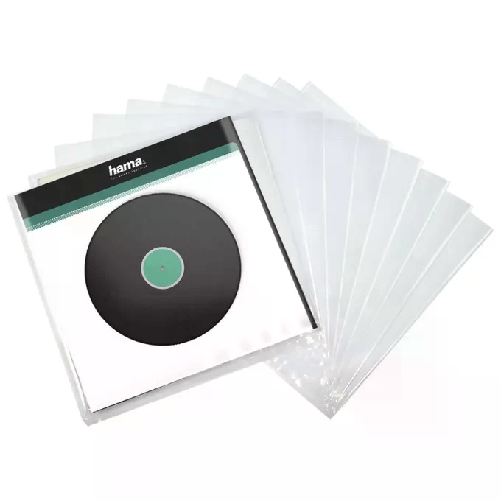 Hama 00181430 custodia CD/DVD Custodia per dischi microscanalata Trasparente