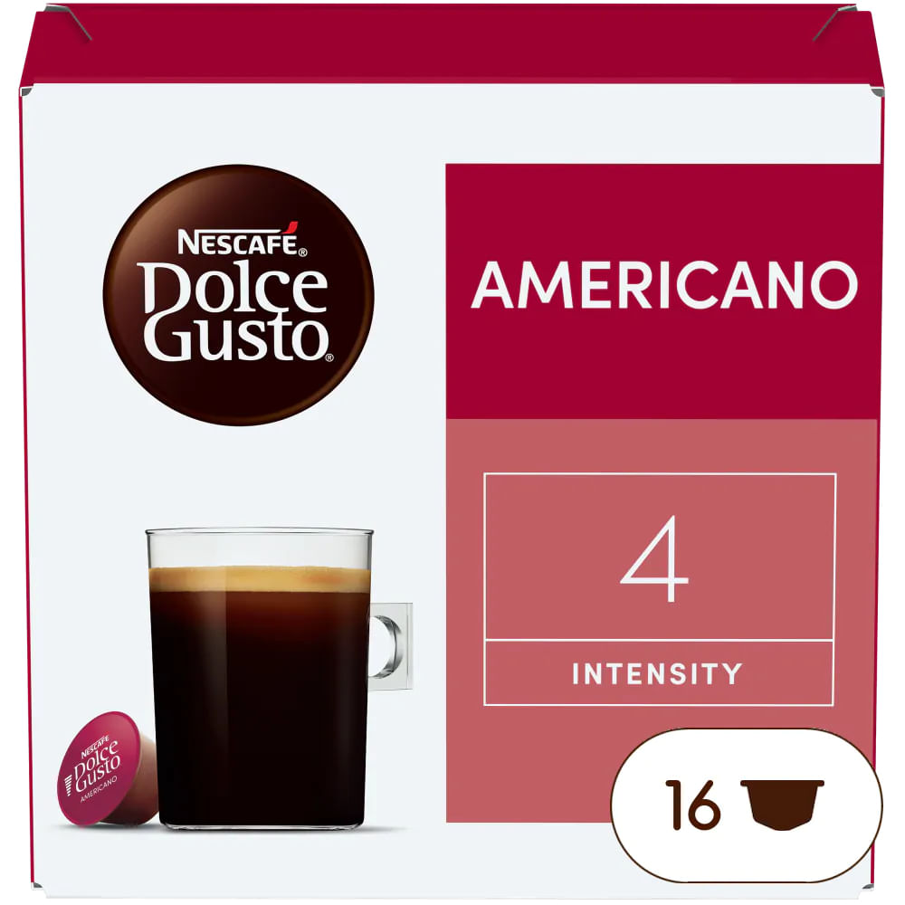 Nescafè Nescafé Dolce Gusto Americano Capsule caffè 16 pz Nescafé Dolce Gusto Americano Capsule caffè 16 pz