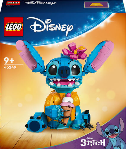 LEGO Disney 43249 Stitch, Gioco per Bambini 9+, Personaggio da Costruire con Parti Mobili
