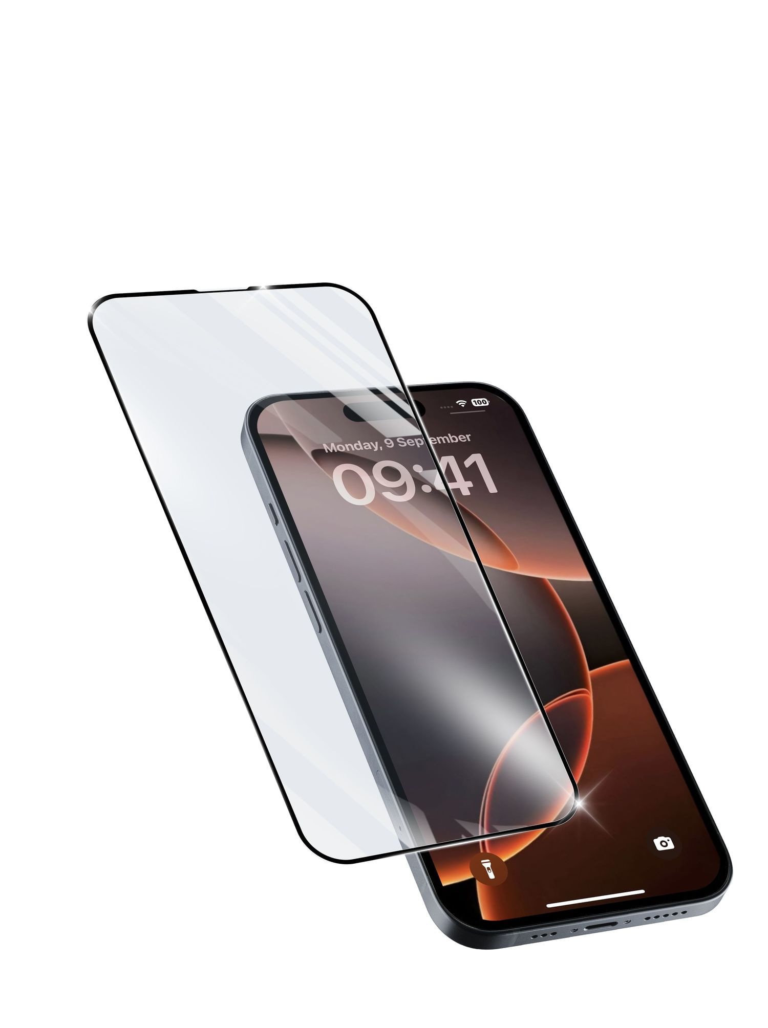 Cellular Line Cellularline Impact Glass Capsule - iPhone 16 Pro Max Vetro temperato resistente da bordo a bordo Cellularline Impact Glass Capsule - iP