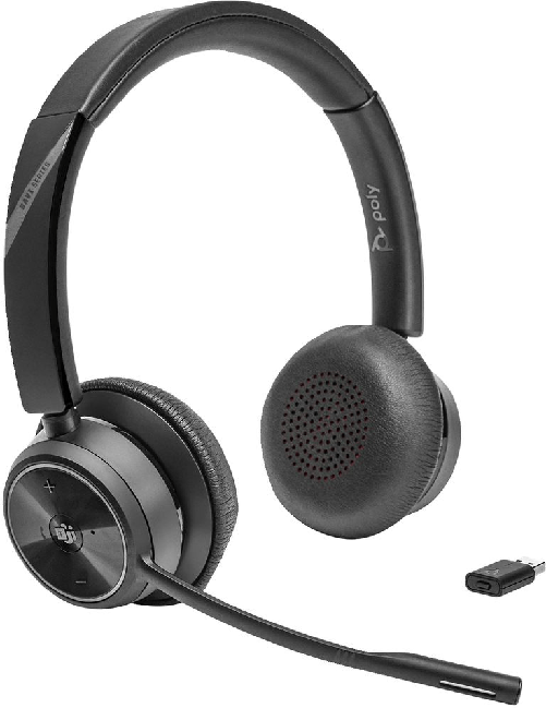 POLY Cuffie stereo Savi 7320 UC DECT 1880-1900 MHz