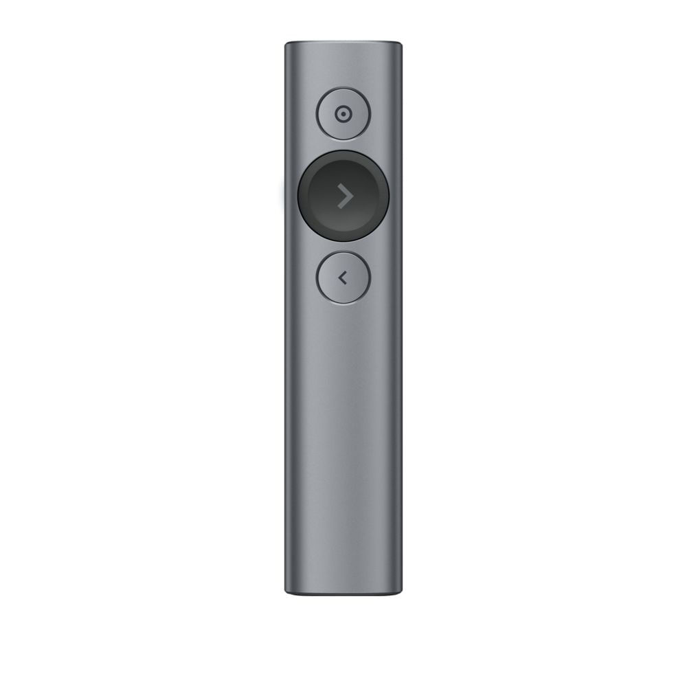 Logitech spotlight presentation remote puntatore wireless bluetooth/rf grigio Logitech 910-004861 puntatore wireless Bluetooth/RF Grigio
