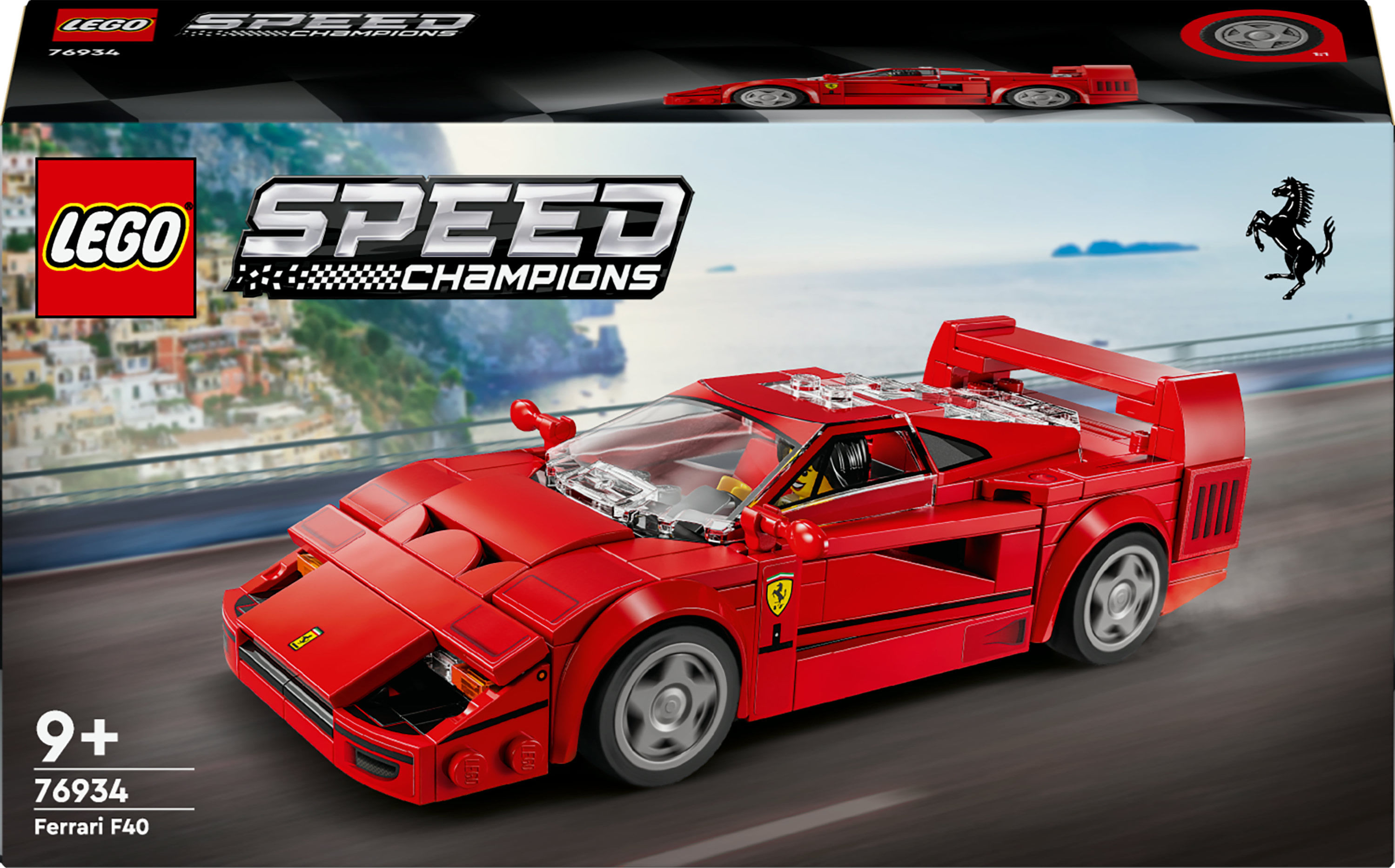 Lego Speed Champions Supercar Ferrari F40 Modellino di Auto Sportiva da Costruire LEGO Supercar Ferrari F40