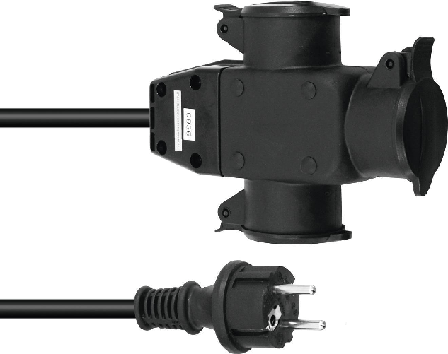 EUROLITE Verlngerung 3x1,5 3m 3-fach (30247015)