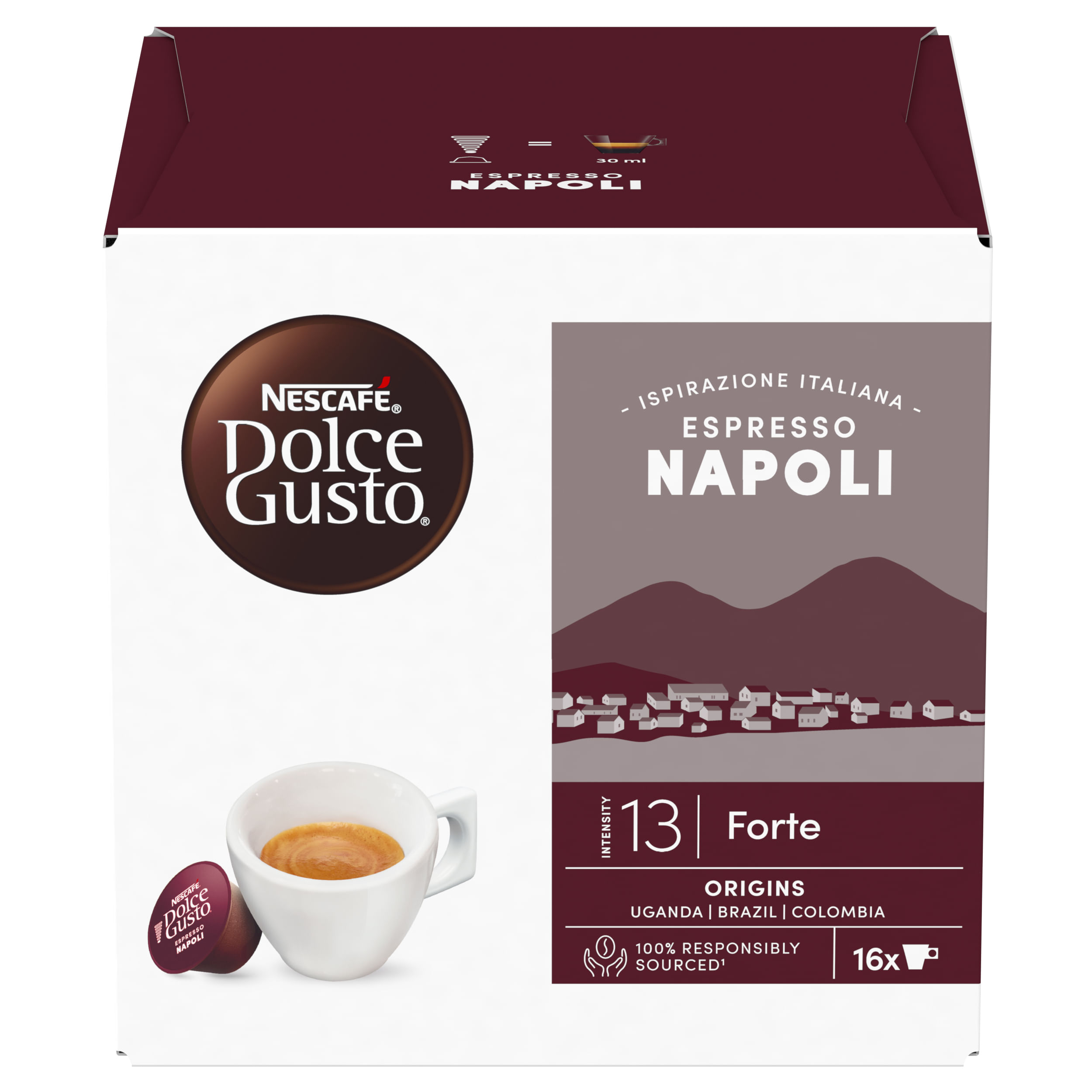 Nestlé Nescafé Dolce Gusto Caffè Espresso Napoli 16 Capsule Nescafé Dolce Gusto Caffè Espresso Napoli 16 Capsule