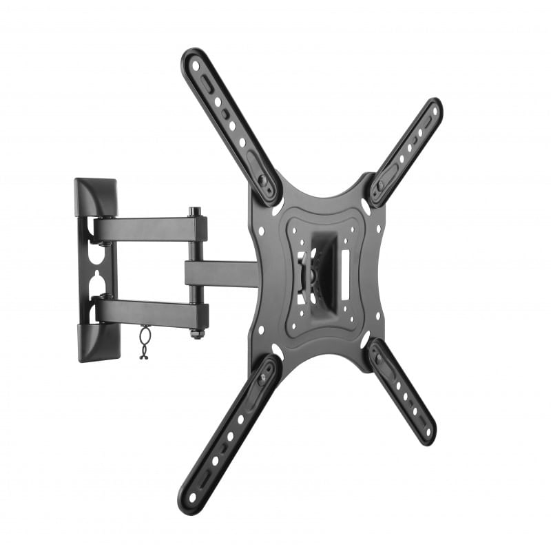 Nuova video suono Nuovavideosuono supporto tv parete fino a 55" nero vesa max 400x400 inclinabile nuovaVideosuono N26 Supporto TV a parete 139,7 cm (5