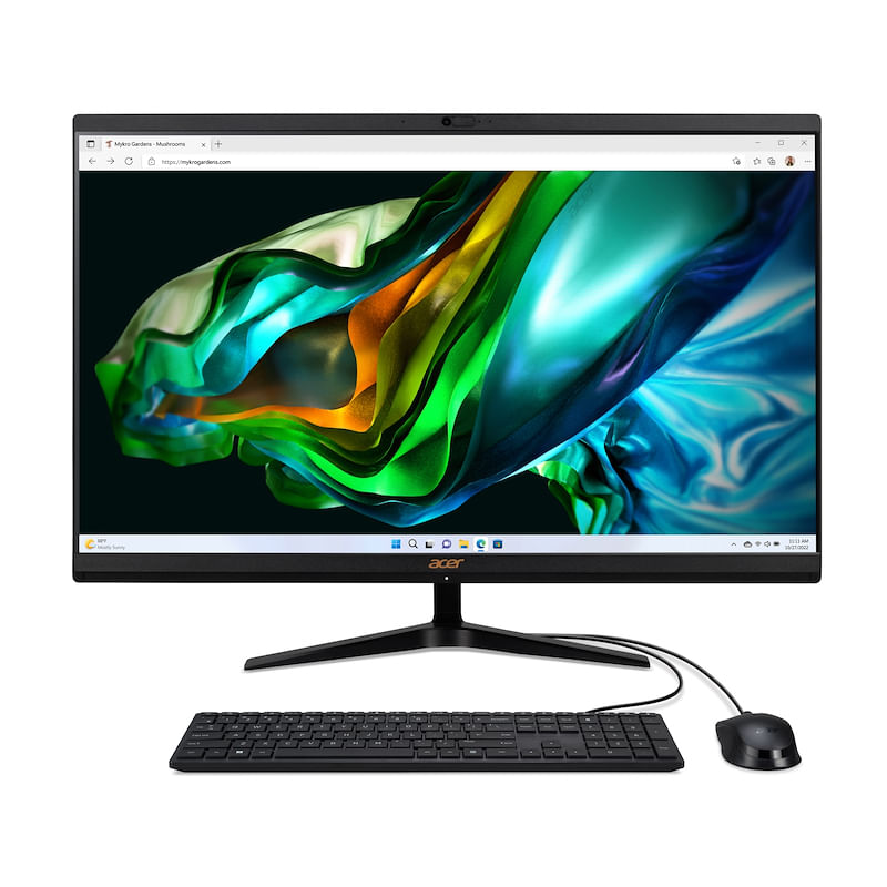 Acer Aspire C27-1800 Intel Core i5 i5-12450H 68,6 cm (27") 1920 x 1080 Pixel PC All-in-one 16 GB 1,02 TB SSD Windows 11 Home Wi-Fi 6E (802.11ax) Ner