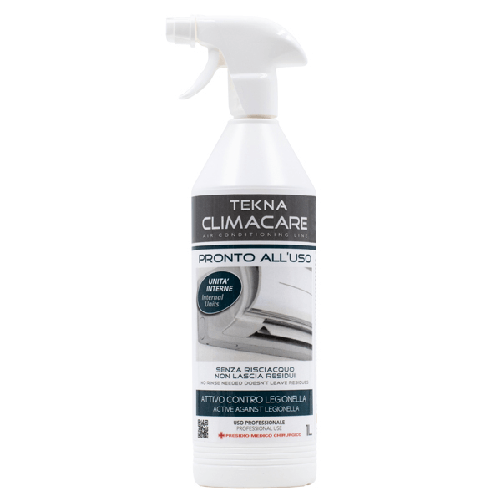 Tekna Detergente disinfettante pronto all’uso per climatizzatori 1l Climacare Tekna