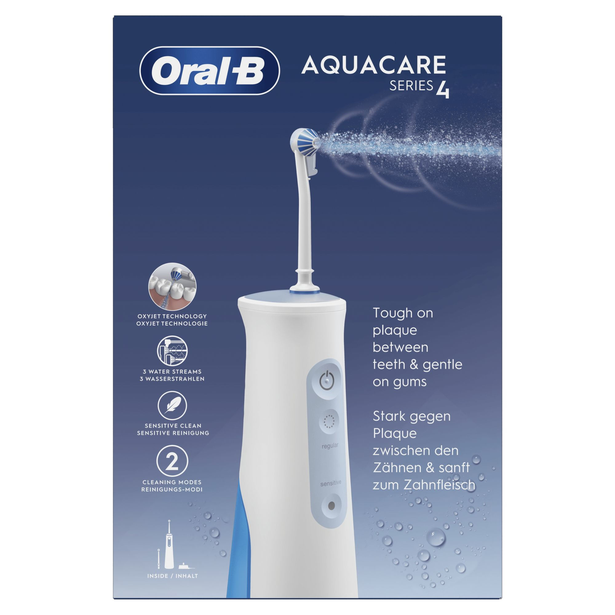 Braun Oral-B AquaCare 4 Idropulsore Tecnologia OxyJet Oral-B AquaCare 4 idropulsore