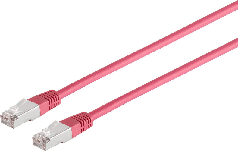 ShiverPeaks S/CONN maximum connectivity Netzwerkkabel-Patchkabel, cat. 5e, SF/UTP, magenta, 2,0m (75212-M)