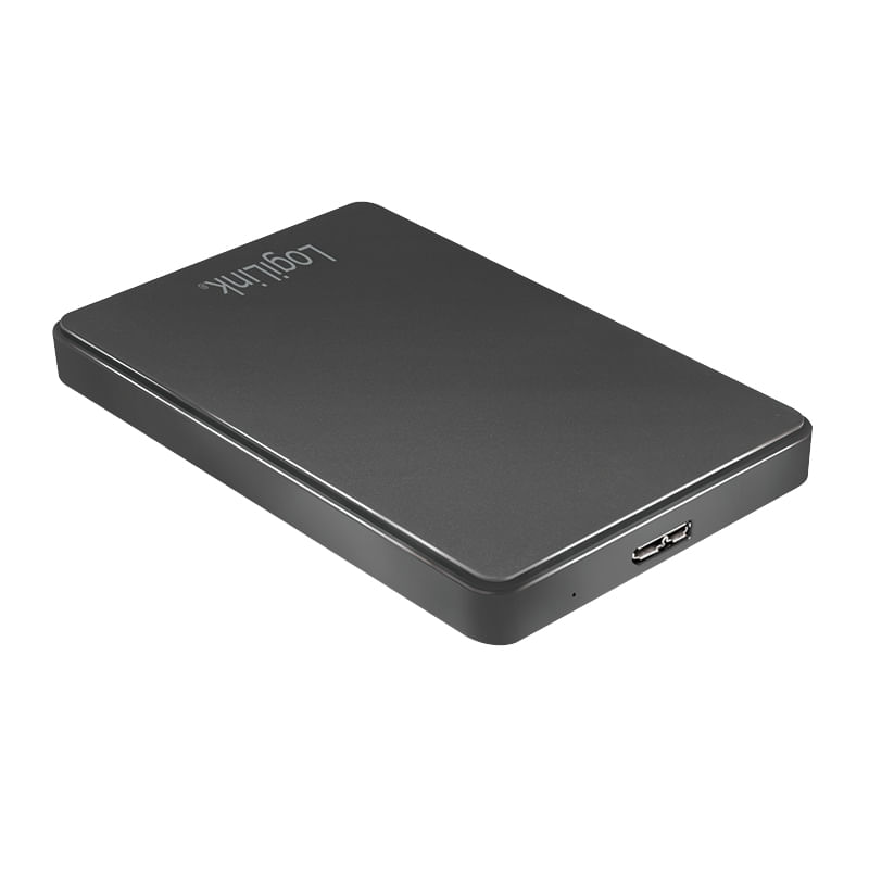 LogiLink UA0339 contenitore di unità di archiviazione Box esterno HDD/SSD Nero 2.5
