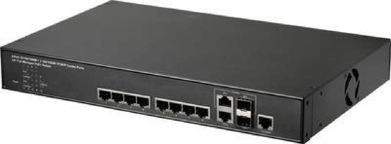 Renkforce RF-MSW-600 Switch di rete RJ45/SFP 8 2 porte 1 GBit/s (RF-4676510)