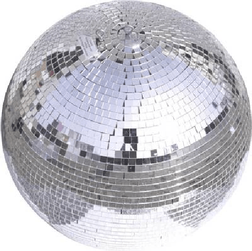 Eurolite 5010100A. Discoball typ: Spiegel, Produktfarbe: Silber. Durchmesser: 40 cm