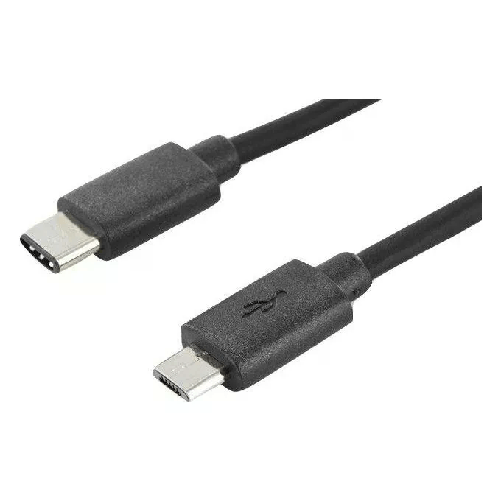 Digitus cavo usb connettori micro ''b'' - ''c'' maschio-maschio mt 1,80 Digitus Cavo di collegamento Type-C USB, Type-C - micro B, Ver. USB 2.0