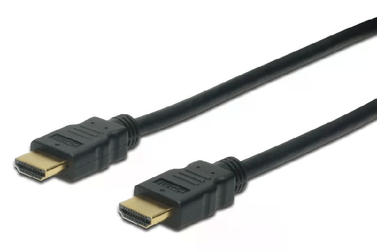 Digitus Cavo Di Collegamento Hdmi 4K 3D Con Ethernet Connettori Dorati Mt. 1 Tripla Schermatura ASSMANN Electronic 1m HDMI cavo HDMI HDMI tipo A (Stan